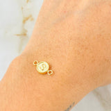 Herraje Letra S 0.45gr / 1.5cm / Oro Amarillo 18K