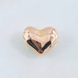 Herraje Corazon 0.65gr / 1.4cm / Oro Rosa 18K
