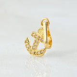 Dije Ancla 0.65gr / 1.8cm / Oro Amarillo 18K