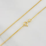 Cadena Veneciana 3.4g / 45cm / 1.03mm Oro Amarillo 18K