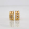 Candongas Bv 3.05g / 1.2cm Oro Amarillo 18K
