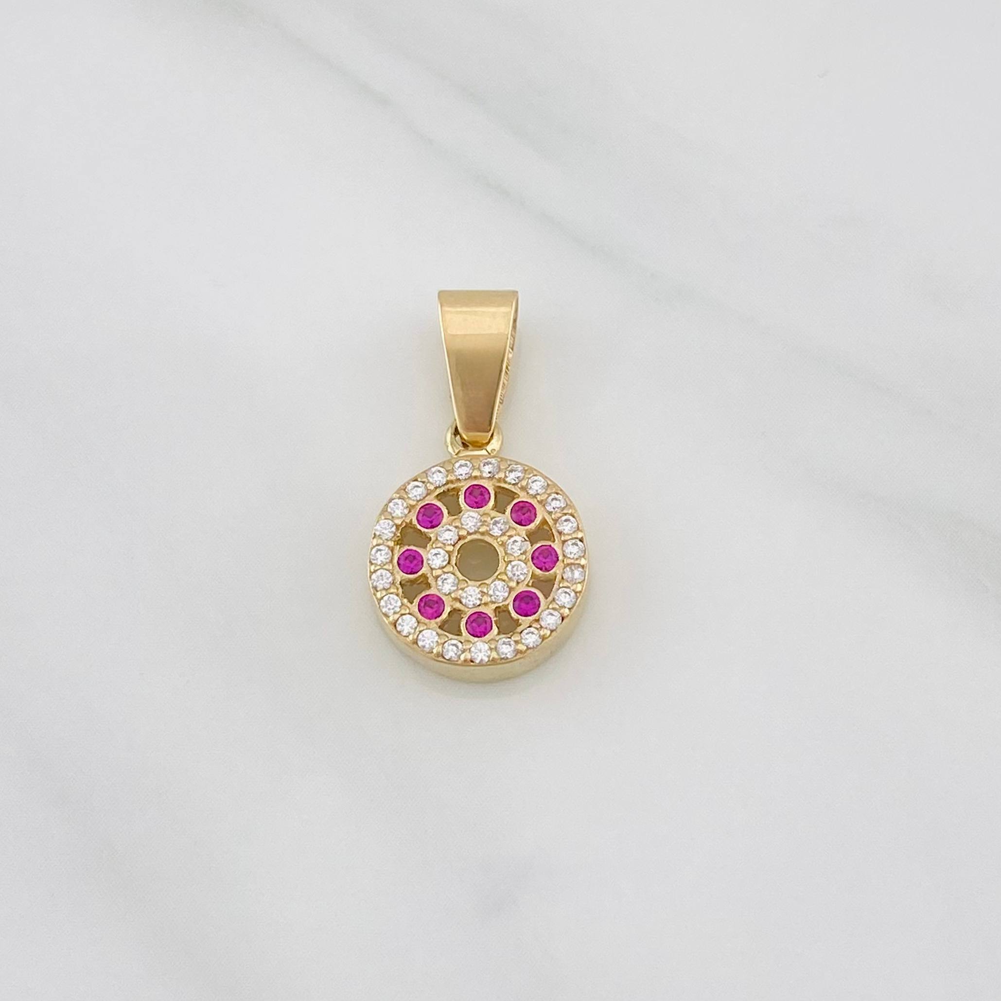 Dije Ojo Protector 2g / 2cm Oro Amarillo 18K