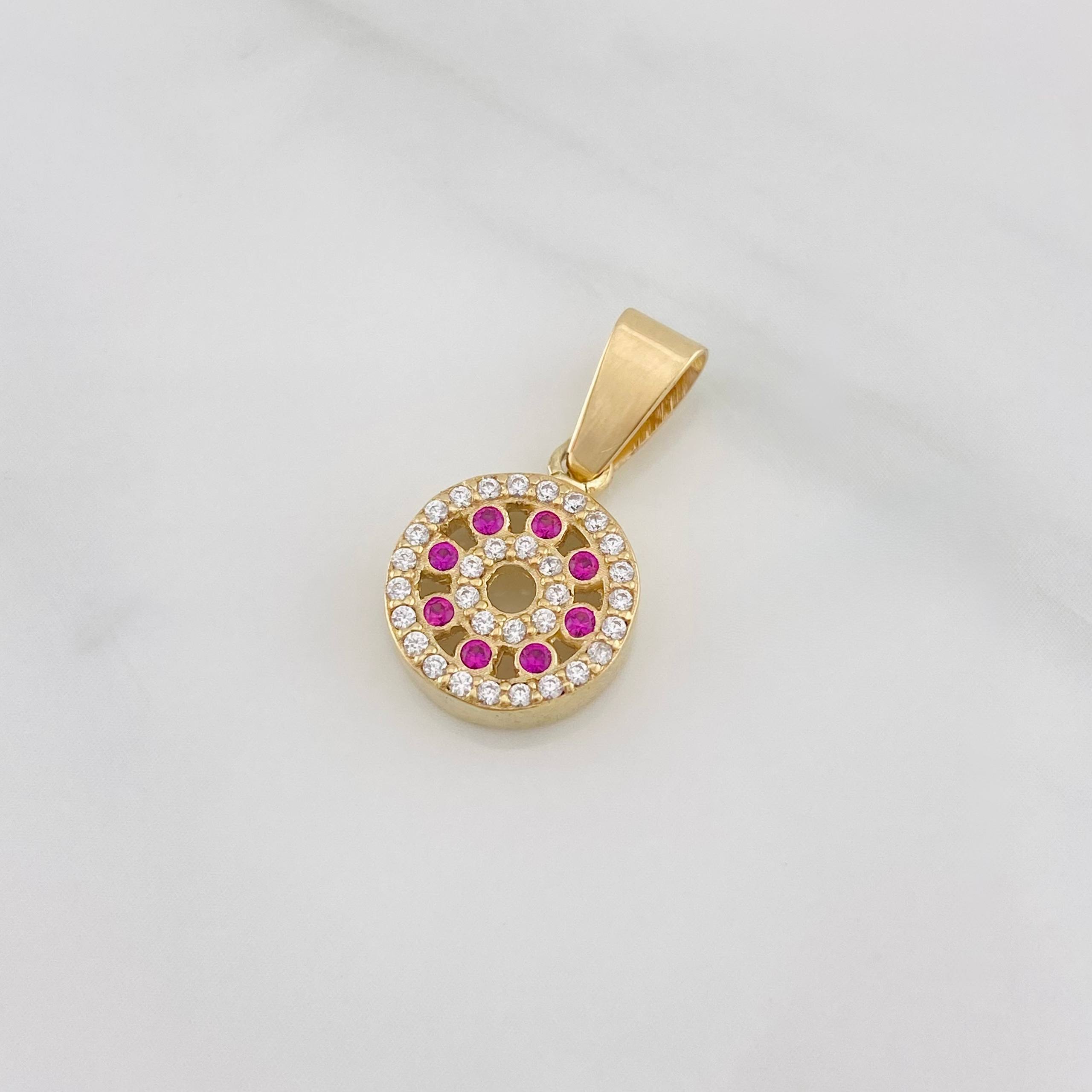 Dije Ojo Protector 2g / 2cm Oro Amarillo 18K
