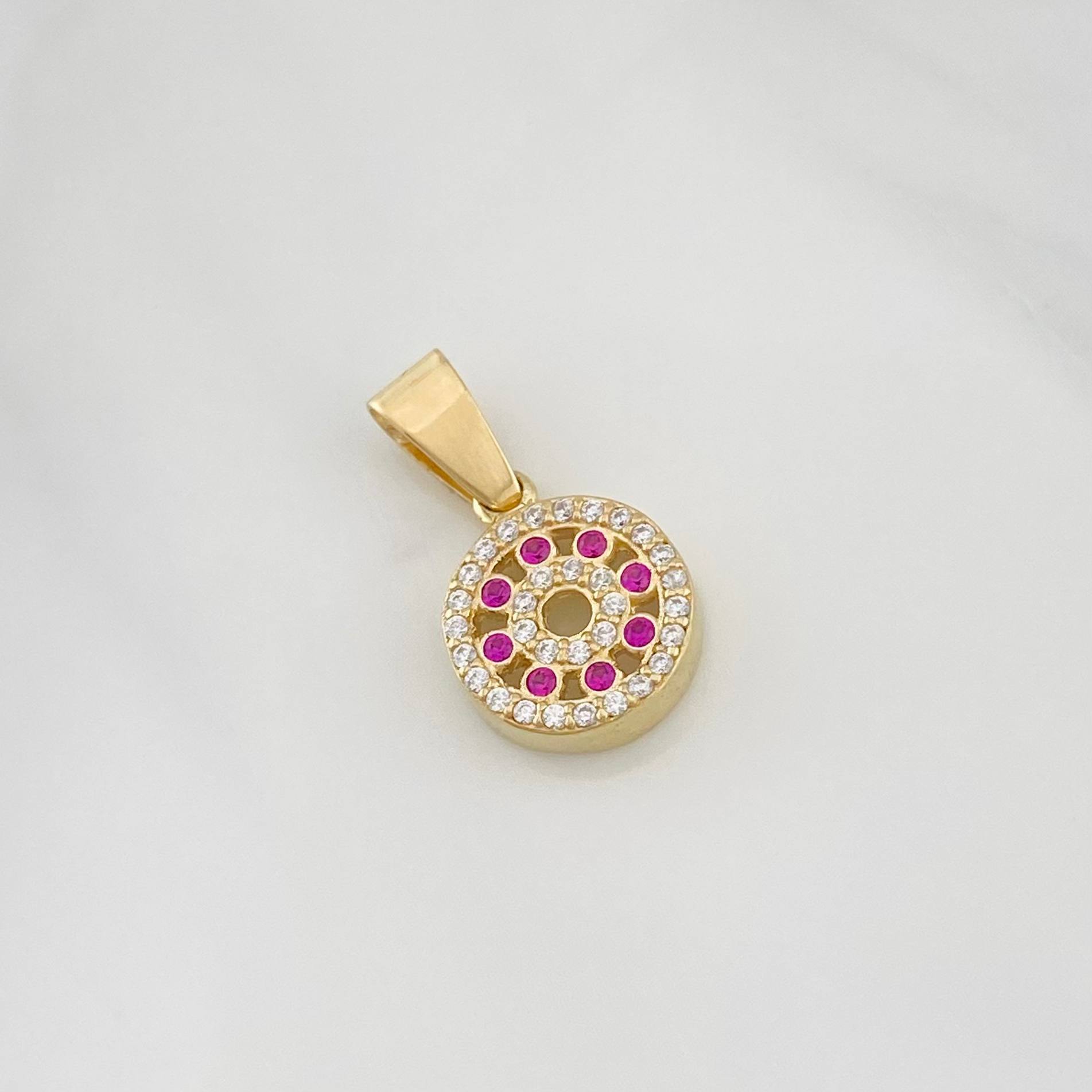 Dije Ojo Protector 2g / 2cm Oro Amarillo 18K
