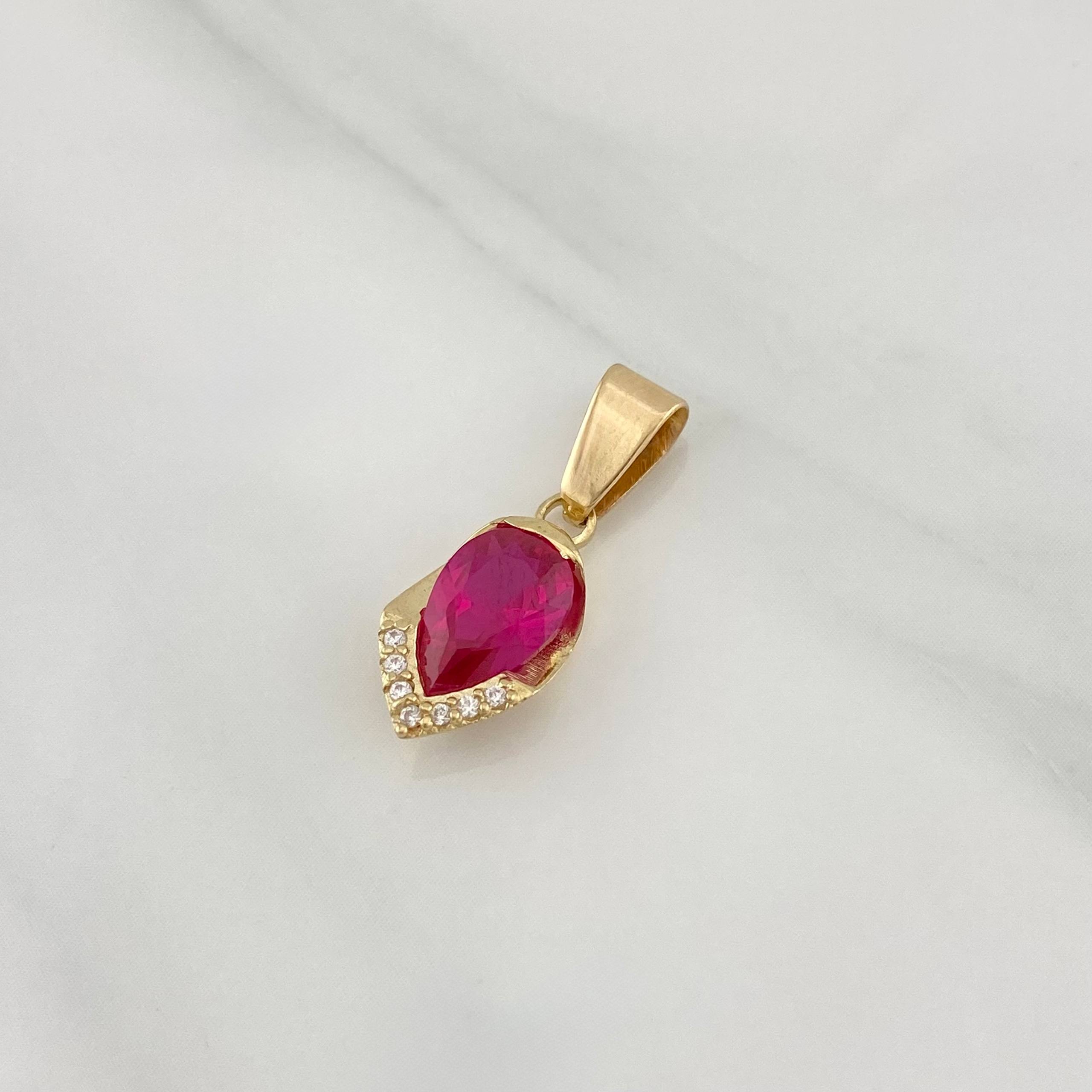 Dije Gota 1.4g / 2.2cm Oro Amarillo 18K