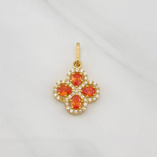 Dije Trebol 1.7g / 2.1cm Oro Amarillo 18K