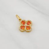 Dije Trebol 1.7g / 2.1cm Oro Amarillo 18K