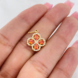Dije Trebol 1.7g / 2.1cm Oro Amarillo 18K