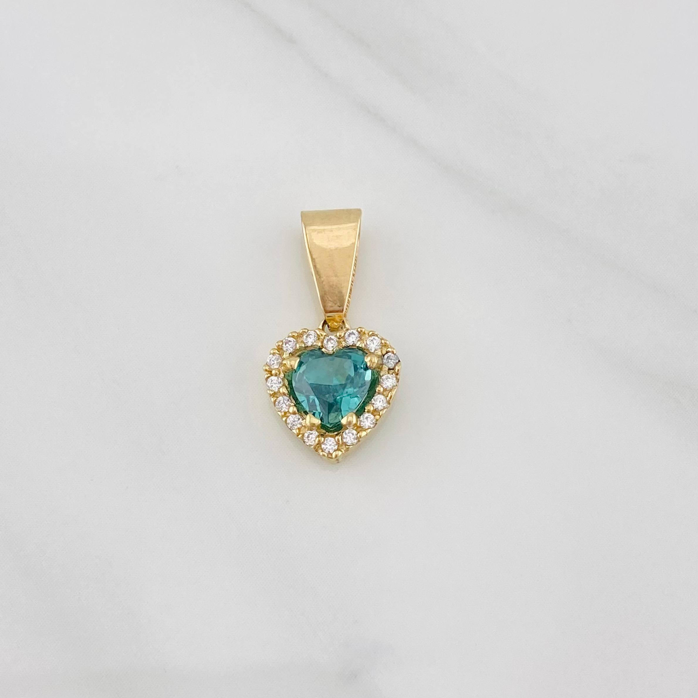 Dije Corazon 1.15g / 1.5cm Oro Amarillo 18K