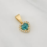 Dije Corazon 1.15g / 1.5cm Oro Amarillo 18K