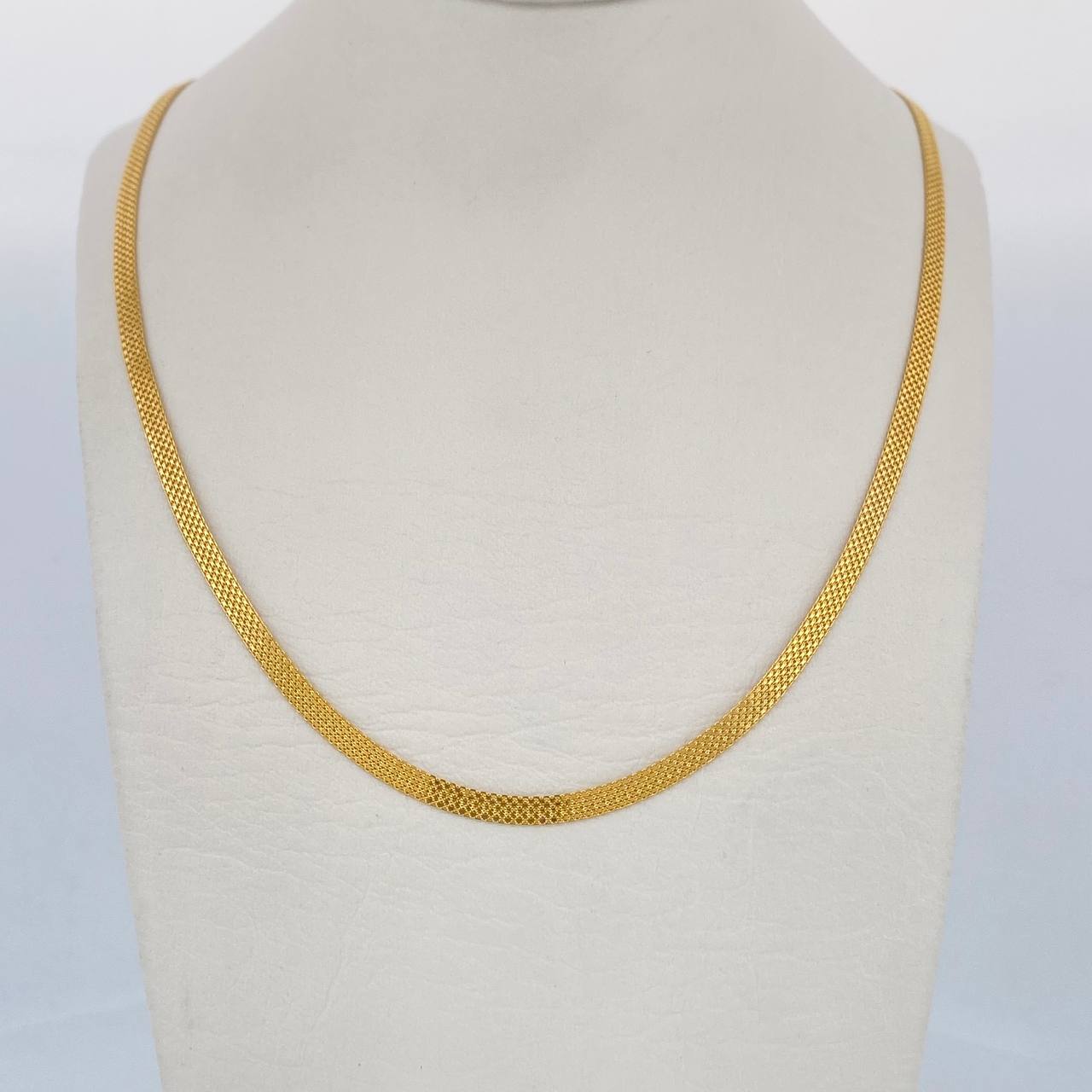 Cadena China 4.35gr / 45cm / +1 Oro 18K &