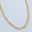 Cadena Figaro 9.5gr / 60.5cm / +1 Oro 18K &
