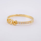 Anillo Dios 1.55g / T6 3/4 Oro Amarillo 18K