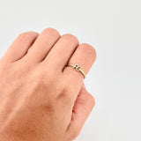 Anillo Fe 1.5g / T8 1/4 Oro Amarillo 18K