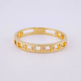 Anillo Casual 2.05g / T9 Oro Amarillo 18K