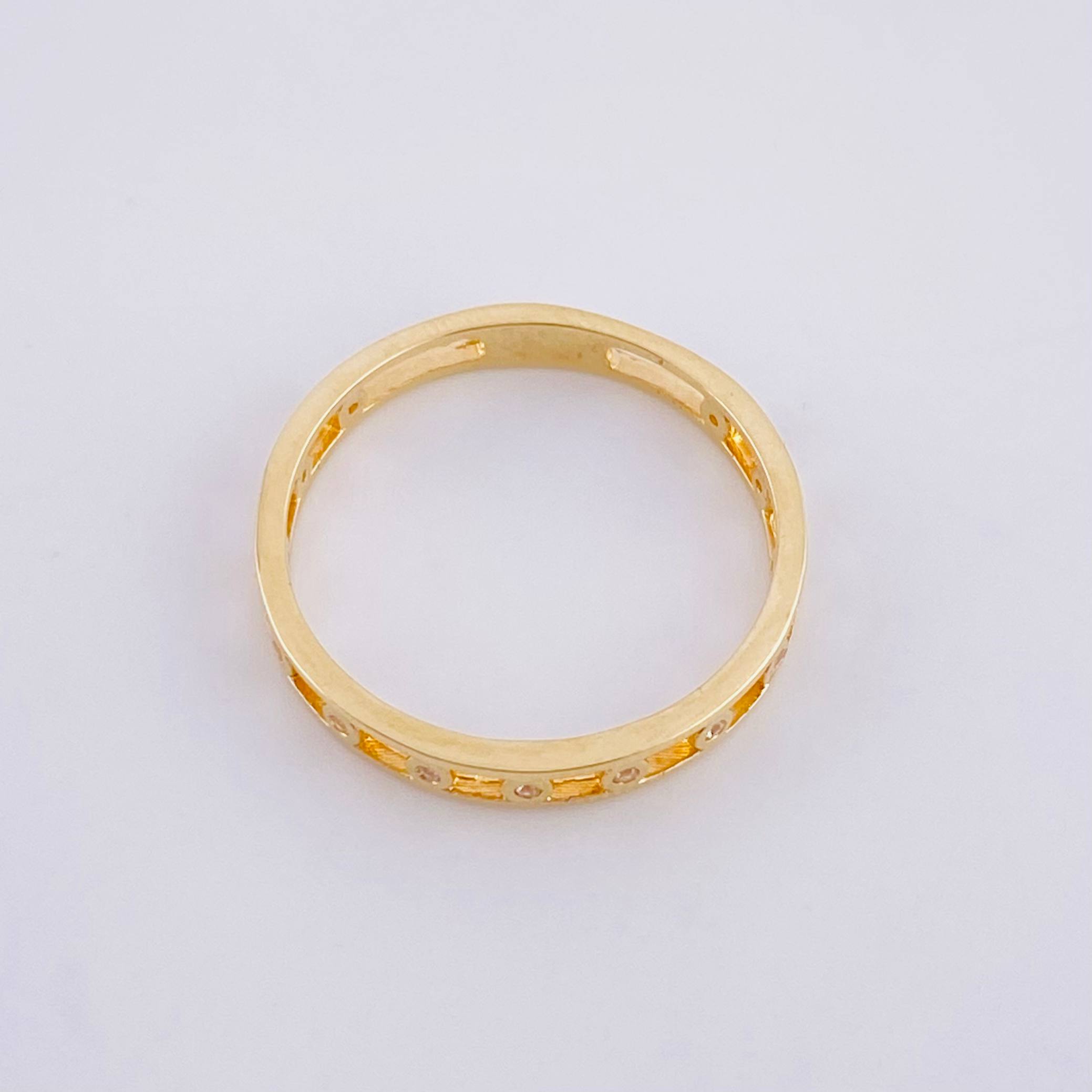 Anillo Casual 2.05g / T9 Oro Amarillo 18K