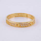 Anillo Louis Ferla 2.25g / T7 1/4 Oro Amarillo 18K