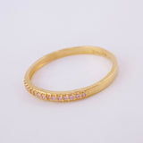 Anillo Churumbela 1.25g / T4 3/4 Oro Amarillo 18K
