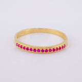 Anillo Churumbela 1.55g / T8 3/4 Oro Amarillo 18K