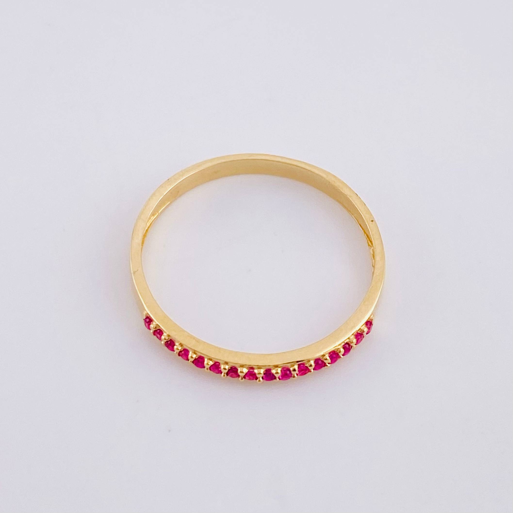 Anillo Churumbela 1.25g / T6 3/4 Oro Amarillo 18K