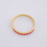 Anillo Churumbela 1.55g / T8 3/4 Oro Amarillo 18K