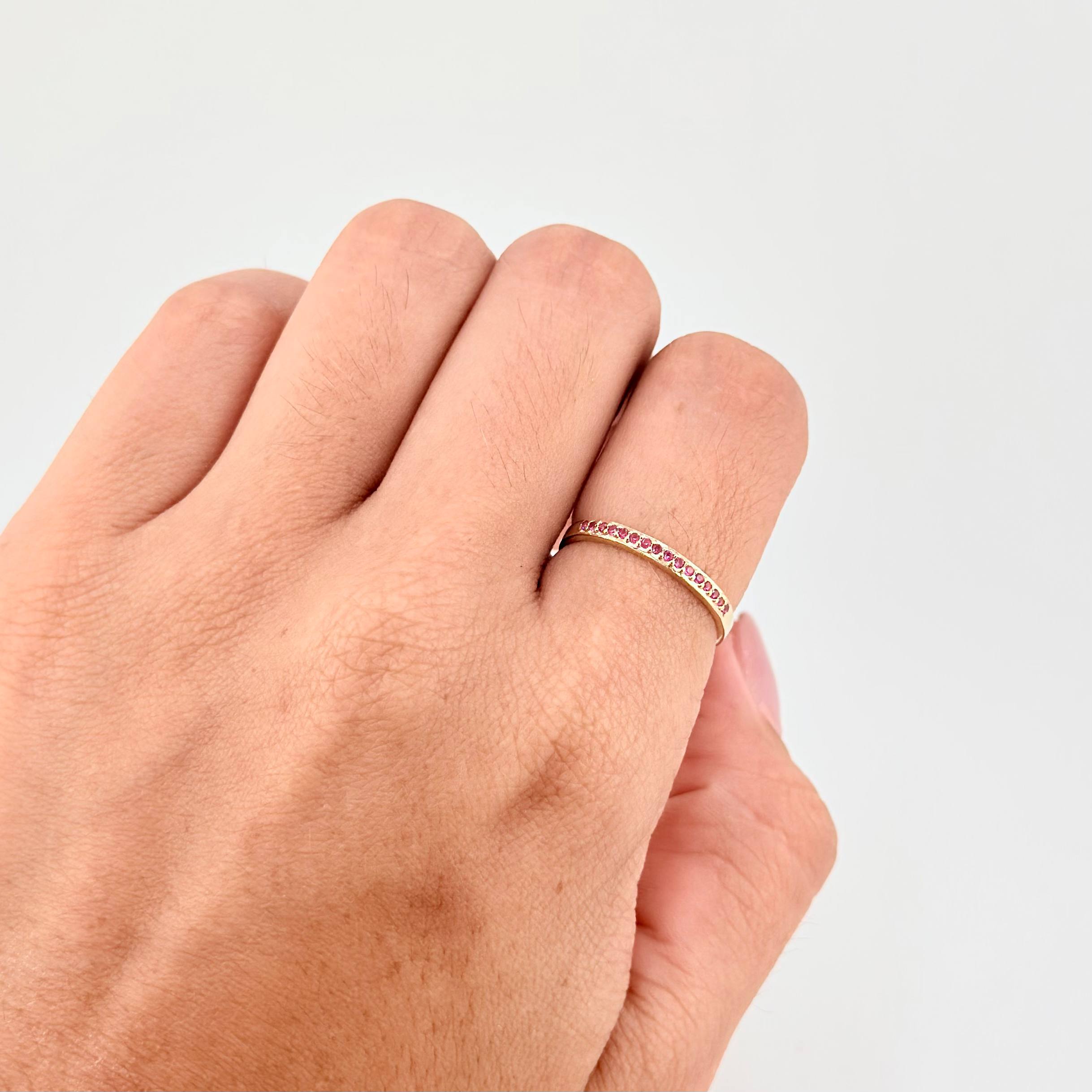 Anillo Churumbela 1.25g / T6 3/4 Oro Amarillo 18K