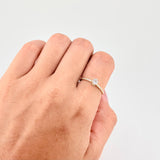 Anillo Solitario Cautivador 1.4g / T8 1/4 Oro Amarillo 18K