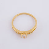 Anillo Soltario 1.7g / T6 1/4 Oro Amarillo 18K