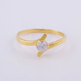 Anillo Solitario 1.75g / T9 1/2 Oro Amarillo 18K
