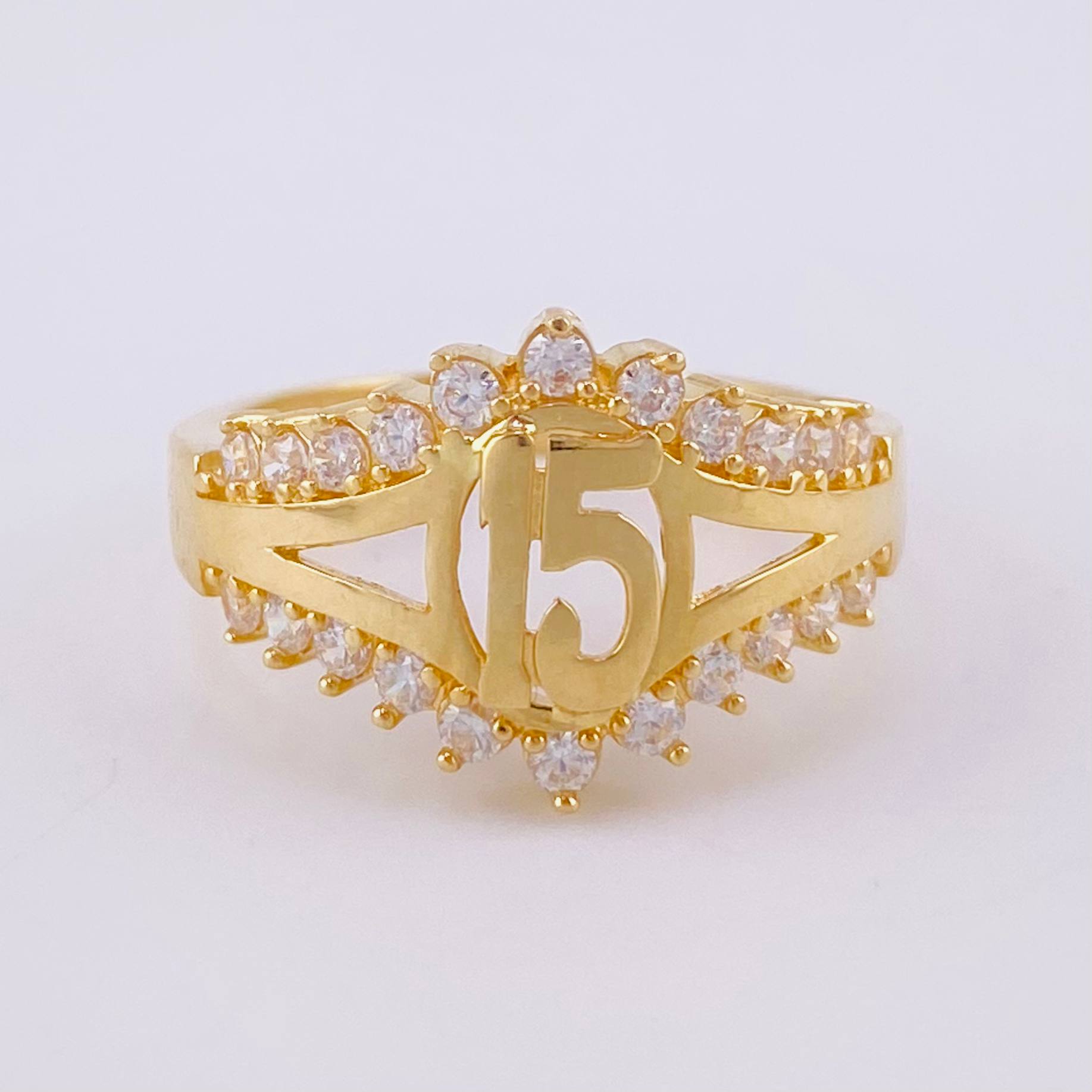 Anillo Tiana 15s 3.8g / T8 Oro Amarillo 18K