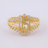 Anillo Tiana 15s 3.8g / T8 Oro Amarillo 18K