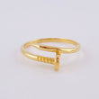 Anillo Clavo 2.7g / T8 1/2 Oro Amarillo 18K