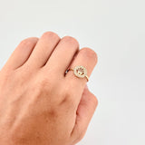 Anillo Corona 1.65g / T9 1/4 Oro Amarillo 18K