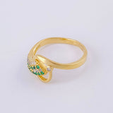 Anillo Arco de Amor 3g / T8 Oro Amarillo 18K