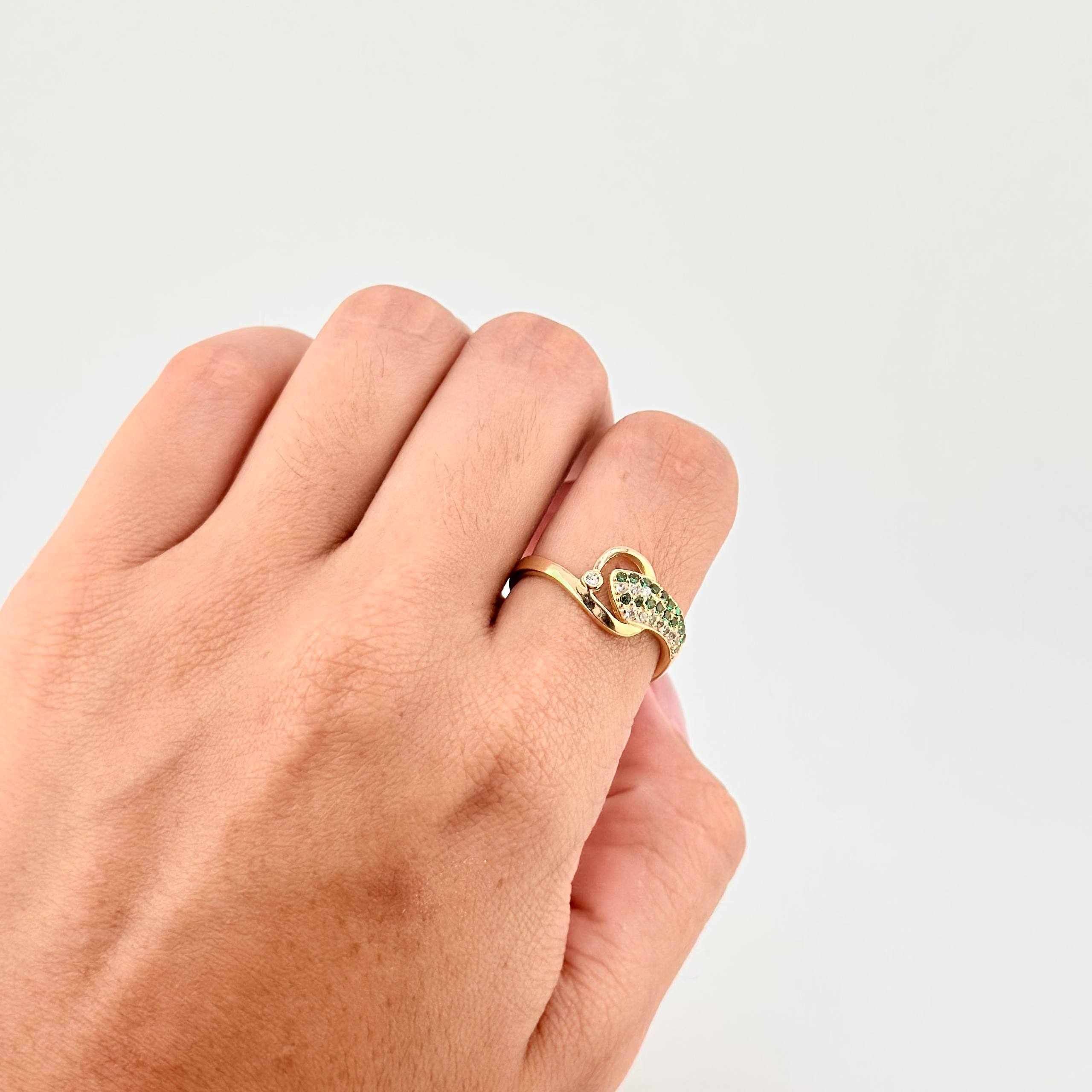 Anillo Arco de Amor 3g / T8 Oro Amarillo 18K