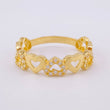 Anillo Carril de Amor 2.6g / T5 1/2 Oro Amarillo 18K