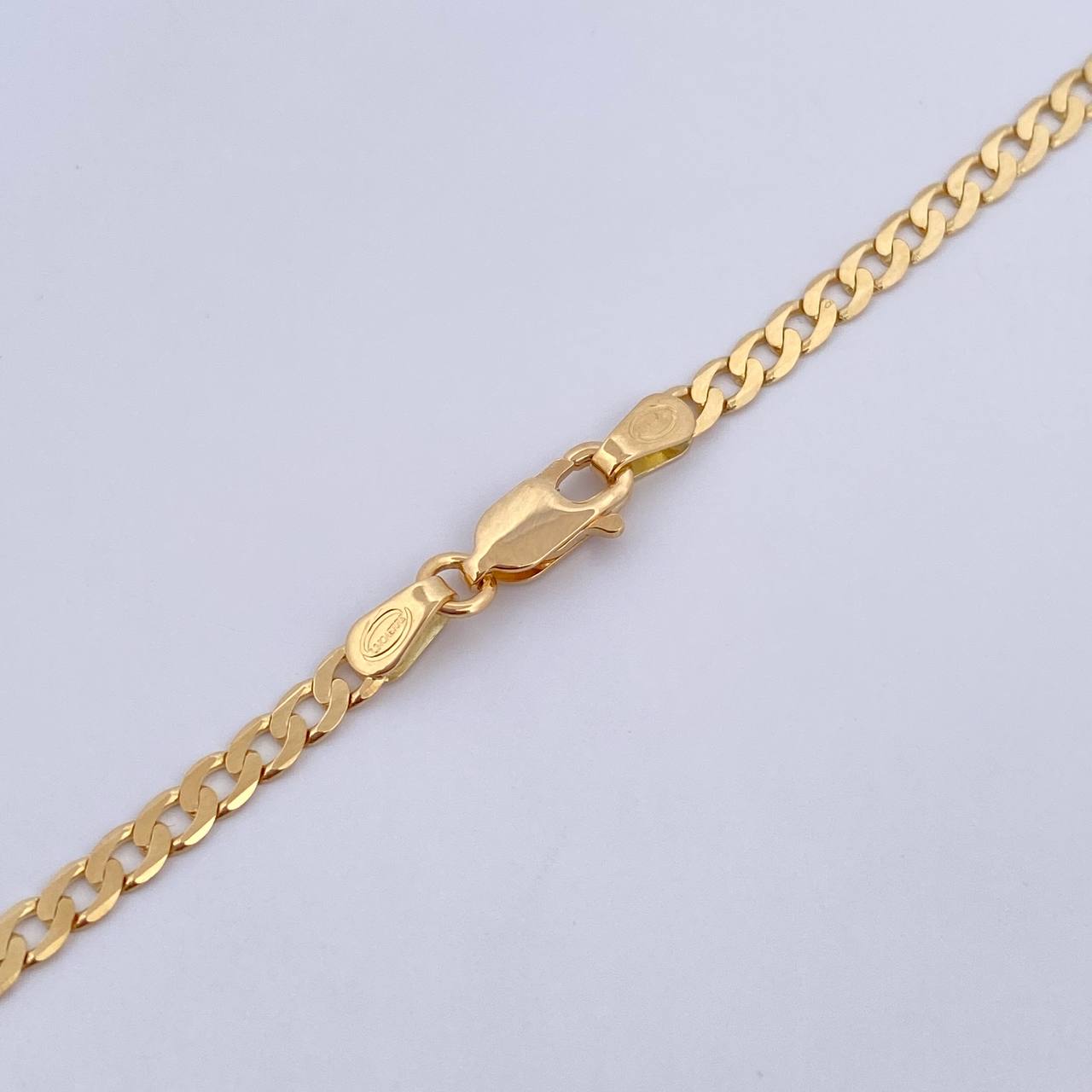 Cadena Cubana 10gr / 60.5cm / 2.7mm Oro Amarillo +0 18K &