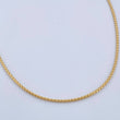 Cadena Cordon 4.55gr / 44.6cm / 1.5mm Oro Amarillo +3 18K &