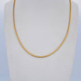 Cadena Cordon 4.55gr / 44.6cm / 1.5mm Oro Amarillo +3 18K &