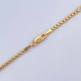 Cadena Lazo Veneciana 5.45gr / 45.2cm / 2.9mm Oro Amarillo +3 18K &