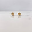 Topos Mariposa 0.45gr / Circon Azul Oro Amarillo 18K &