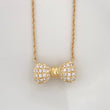 Cadena Singapur Moño Diamante 40pts 5g / 40cm / 1.24mm Oro Amarillo 18K