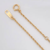 Cadena Singapur Moño Diamante 40pts 5g / 40cm / 1.24mm Oro Amarillo 18K