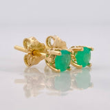 Topos Cuatro Garras Esmeralda 40pts 1.05g / 3.96mm Oro Amarillo 18K