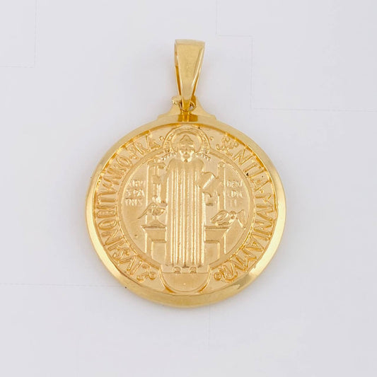 Dije San Benito 4.9g / 3.1cm Oro Amarillo 18K