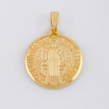 Dije San Benito 4.9g / 3.1cm Oro Amarillo 18K