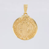 Dije San Benito 5g / 3cm Oro Amarillo 18K