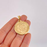 Dije San Benito 5g / 3cm Oro Amarillo 18K