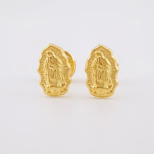 Topos Virgen de Guadalupe 0.5g / 6.75mm Oro Amarillo 18K