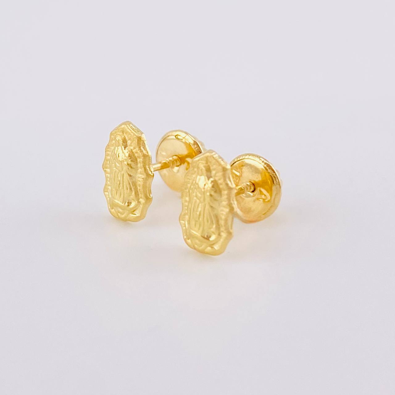 Topos Virgen Guadalupe 0.6g / 8.3mm Oro Amarillo 18K